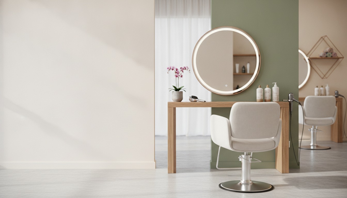 beauty parlour interior design