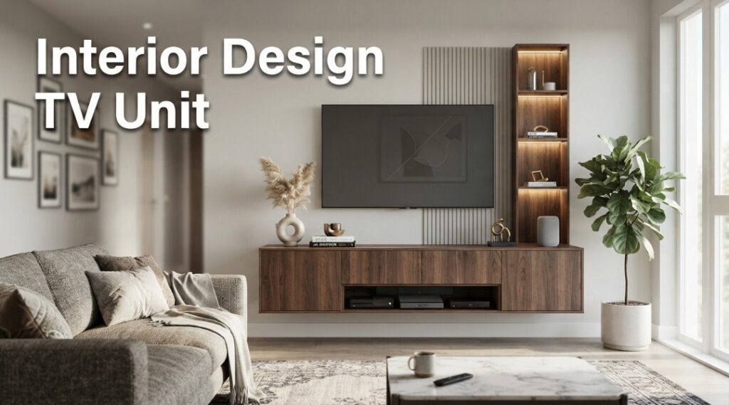 7 Interior Design TV Unit Ideas for Living Rooms That Actually Work