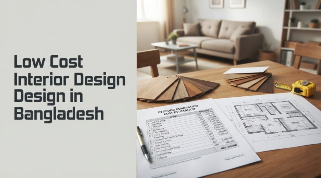 Low Cost Interior Design in Bangladesh and What It Really Costs Per Square Foot
